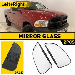 1/2Set Left + Right For Dodge Ram 1500 3500 2500 Tow Mirror Spotter lower Glass
