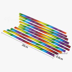 10× Car Interior Air Conditioner Vent Outlet Decoration Stripe Cover Accessories