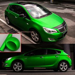 Stretch Car Satin Matte Chrome Metallic Vinyl Wrap Sticker Decal Strip Decors US