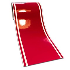 6″ Red Glossy Vinyl Racing Stripes Decal Trailer Boat Windows Pinstripes
