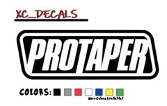 ProTaper (x2) PAIR Vinyl Decal Sticker Graphics Logo Motocross ATV Dirt Bike