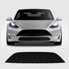 Front Grill Imitation Decal Design1, for Tesla Model3 2017 – 2022