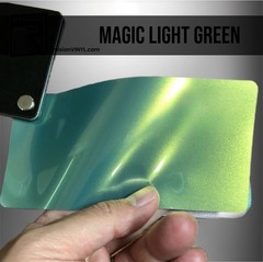 Cybertruck DIY PPF Paint Protection Film Wrap Color Change Flowing Spring Green