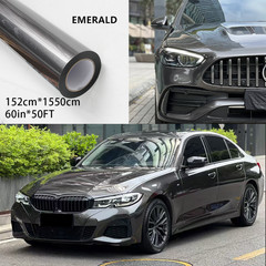 Tungsten Steel Gray Vinyl Wrap 5FTx50FT Liquid Metallic Satin Brushed Steel Grey
