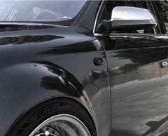 50FT x 5FT Glossy Metallic Pearl Vinyl Entire Car Wrap Film Sticker Decal Black