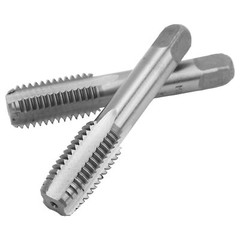 M18x2.5 2pcs High Speed Steel Metric Thread Tap Straight Flutes Thread Tapping T