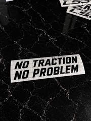 (4pk)Performance Car Vinyl Decals Sticker Full Send Too Slow 40 Roll No Traction