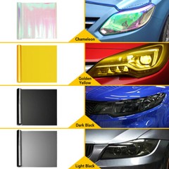 12″X72″ Gloss Dark Black Smoke Headlight Taillight Fog Light Tint Film Vinyl New