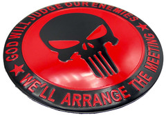 1x 2nd Amendment Decal Sticker Emblem for Auto, Car, Truck Aluminum Badge 2.20″