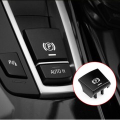 Black Parking Brake P Button Trim Replacement For BMW 5 6 X5 X6 F10 F12 F15 F16