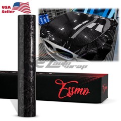 ESSMO PET Marble Forged Gloss Carbon Fiber Vehicle Vinyl Wrap Decal Sticker Film