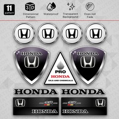 Honda Sport Pro Medal Mugen 無限 Power Car Logo Sticker Vinyl 3D Decal Decorate