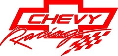 CHEVY RACING DECAL 8″w x 3.8″h In your choice of color