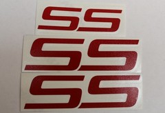SS Emblem Overlay Decals (set of 3 ) – 06-09 Impala SS