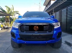 47″x60″ Ultra Gloss PET Liner Sapphire Blue Car Vinyl Wrap Air Release