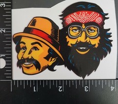 Cheech And Chong Vinyl Decal Sticker 3″ Tall x 4″ Wide