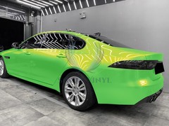 Coral Gloss Gold Green Metallic Sticker Decal Car Vinyl Wrap Sheet Film DIY