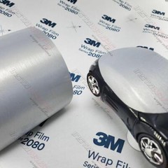 3M 1080 / 2080 Scotchprint Brushed Aluminum Vinyl Flex Car Wrap Film | BR120
