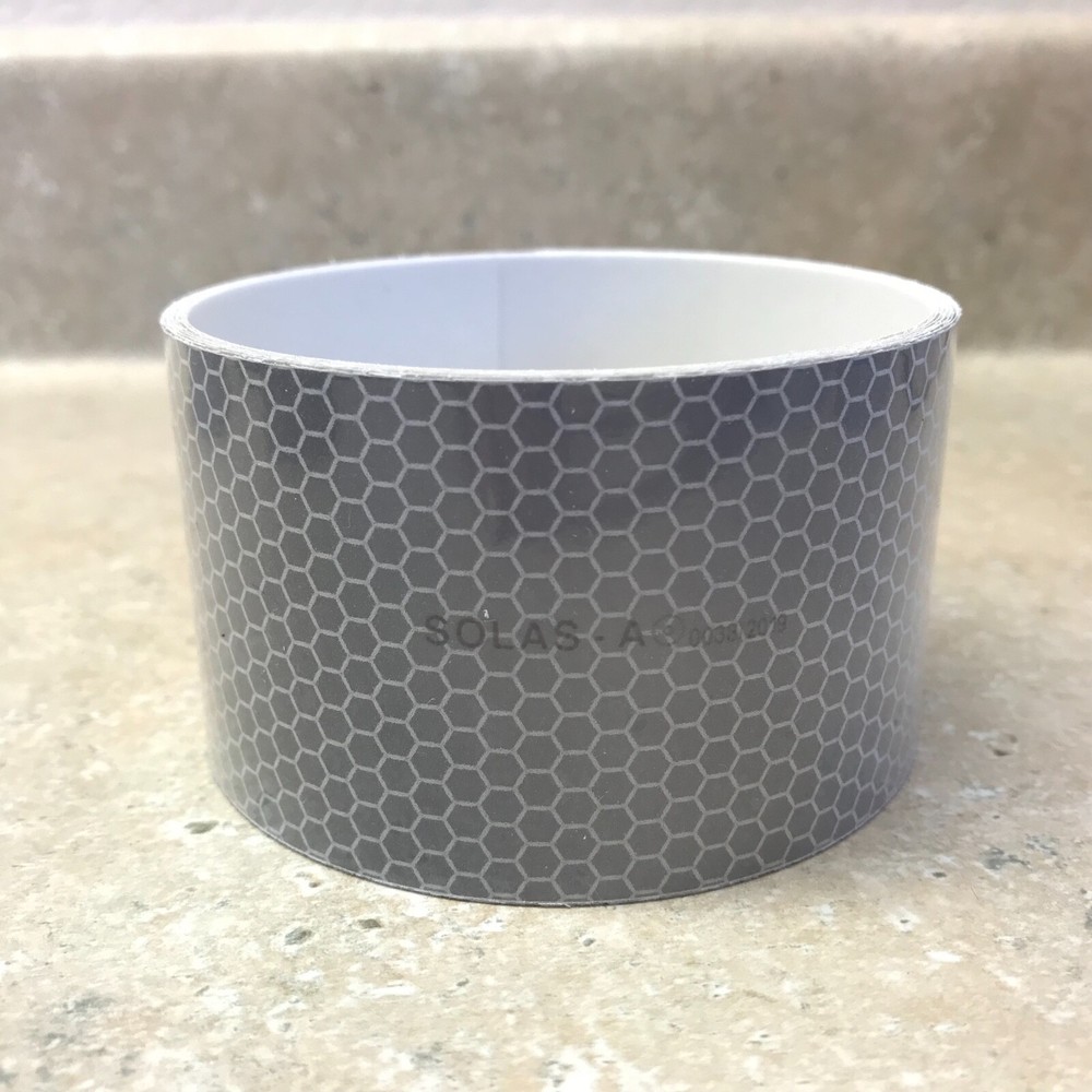 3M 3150A SOLAS Reflective Pressure Sensitive 2″ Tape – 10’11”