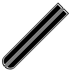 Car SUV Hood Sticker Racing Side Body Stripe Vinyl Black Exterior Decoration