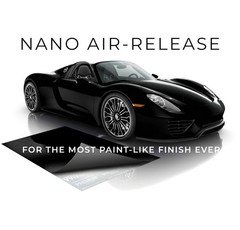 VViViD+ Ultra Gloss Black Metallic Diamond Crystal Vinyl Car 1ft x 5ft,