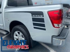 For Nissan Titan Decals Side Power 3m Stripes Vinyl Graphics Stickers 2004-2015