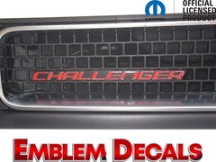 Dodge Challenger Grill Emblem Decal 2008 2009 2010 2011 2012 2013 2014