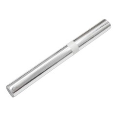 Silver Chrome Mirror Vinyl Wrap Film Roll Sheet Air Bubble 12 X 60 In