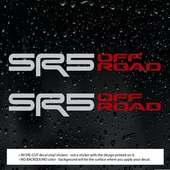 Pair SR5 OFF ROAD Decal Sticker (20″ X 3″) for Toyota Tacoma Tundra Trucks