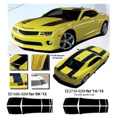 “Bumblebee 2” Chevrolet Camaro ’14-15 with Spoiler Graphic Kit – Gloss Black