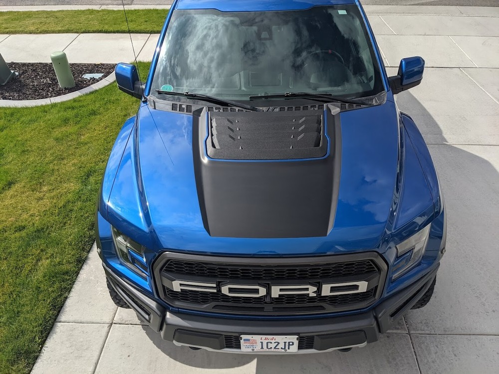 2017- 2020 Ford Raptor Center Hood Stripe Vinyl Graphics Decal Sticker 2018 2019