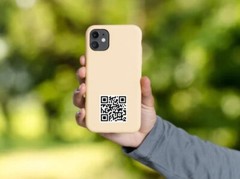 QR code motivational sticker | quote stickers | kindle stickers | be gentle