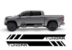 Tundr Rocker Panel Decals Stripes Vinyl Decals . Great Deal. Both Sides