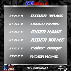 Yamaha YFZ 450R 2009–2013 Graphics Kit – Custom ATV Stickers Decals Wrap