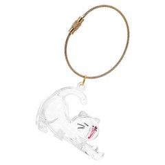 2 Count Pet Lost Hair Keychain Clip Storage Organizer Dog Keepsake