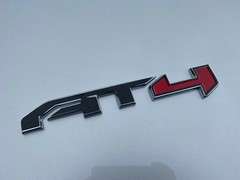 2021 2022 GMC Canyon AT4 Door Tailgate Emblem Overlay Decals Set Gloss Black