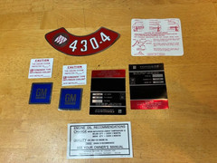 1969 Buick Electra LeSabre Wildcat Decals Stickers
