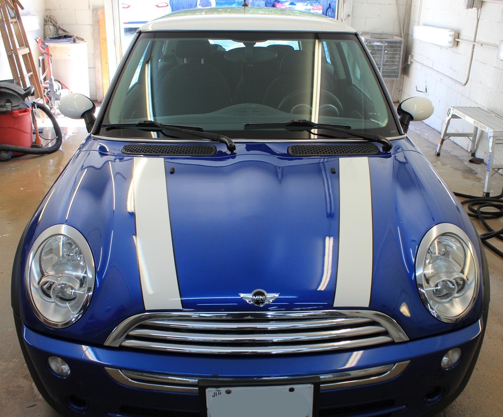 Bonnet HOOD Stripe Graphic Decals FIts All YRs & MODELS