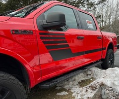 Wrap Around Gradient style vinyl graphics kit fits 2015-2020 Ford F150