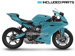 NEW Graphic kit for YZF – R9 (2025~) Full Graphic kit (MNC-WR)
