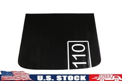 Black Front Engine Hood Sticker Decal Trim For Land Rover Defender 110 2020-2023