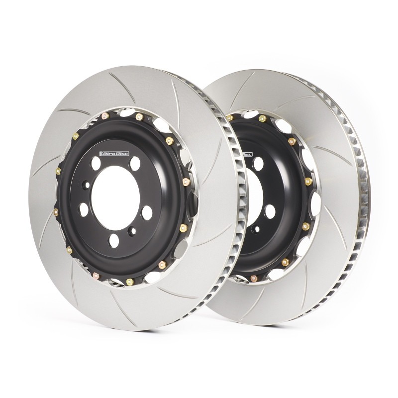 GiroDisc Slotted Front Rotors for Chevrolet Corvette Z06 & Grand Sport C7