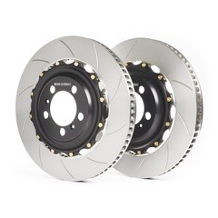 GiroDisc Slotted Front Rotors for Chevrolet Corvette Z06 & Grand Sport C7