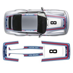 Classic Martini style decals for Carrera 911 (930) 1975 – 1989-Star Sam