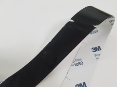4″ Wide x 25FT 3M 2080 Gloss Black Interior Trim Stripe Self Adhesive Tape Roll