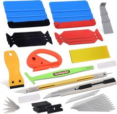PPF Installation Kit Car Vinyl Wrap Tools Window Tint Squeegee Film Cutter Knife