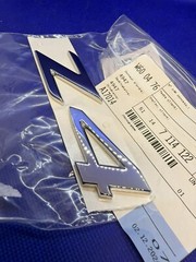 Logo Z4 Coffre Chrome Series E85 E86 E89 BMW Badge Original 51147114122 New