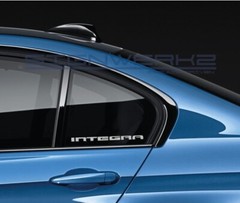 Integra Decal Sticker JDM civic SIR vtec type r turbo racing Pair