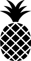 Pair Pineapple Vinyl Decal – Love Symbol Beach Car Window Holographic Option