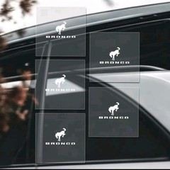 10pc Car Interior DIY Decorative Sticker Creative Emblem Badge Decal For BRONCO
